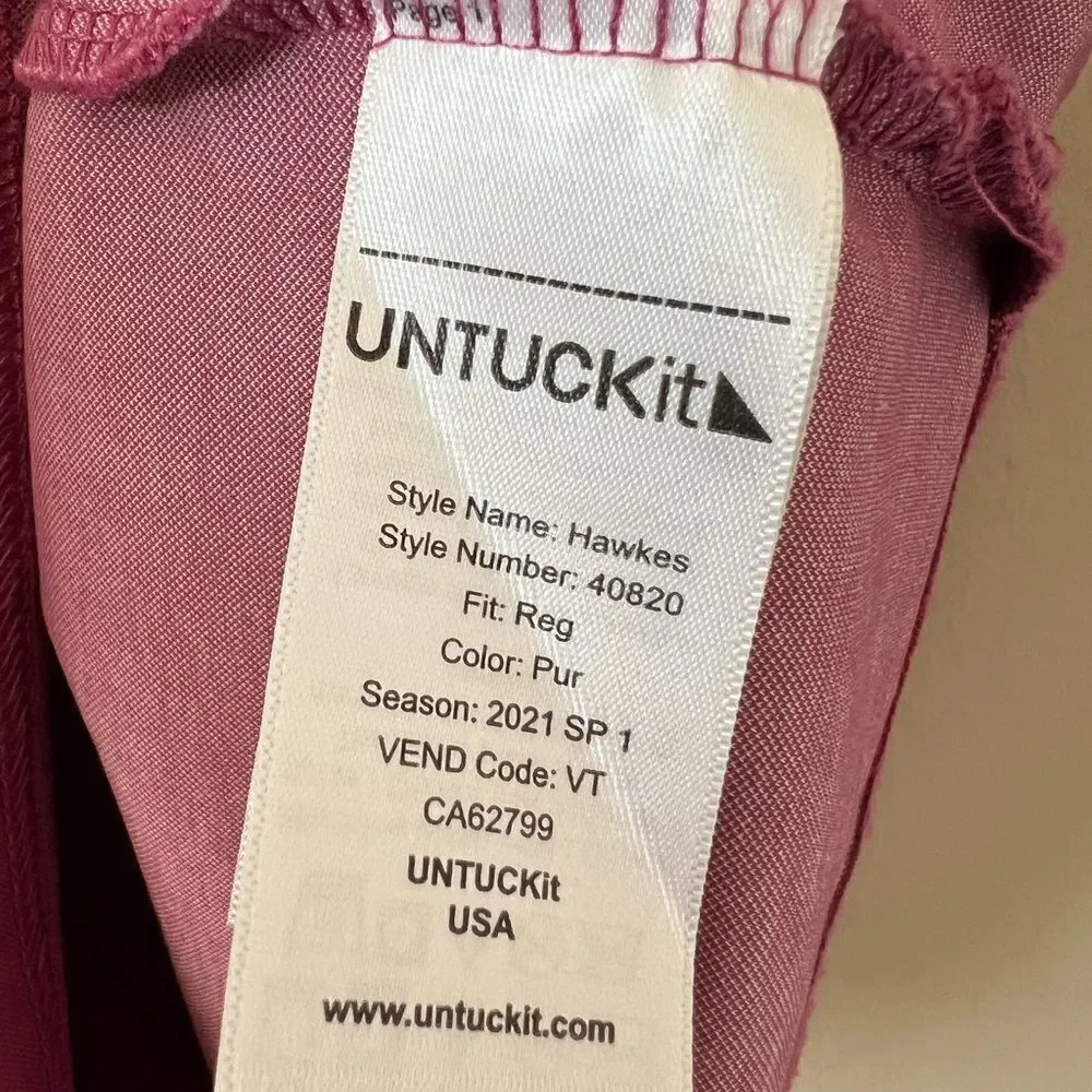 UNTUCKit Hawkes Crew Neck T Shirt